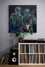 It's Only Rock 'N Roll - Original by artist Becky Smith - Wyecliffe Galleries