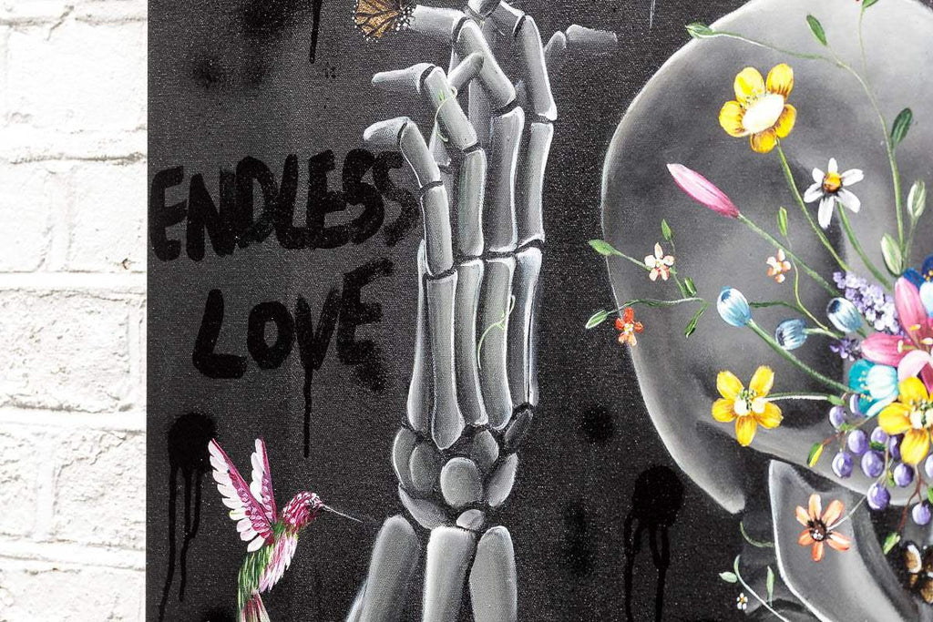 It's Your Love I'm Lost In - Original - SOLD by artist Becky Smith - Wyecliffe Galleries