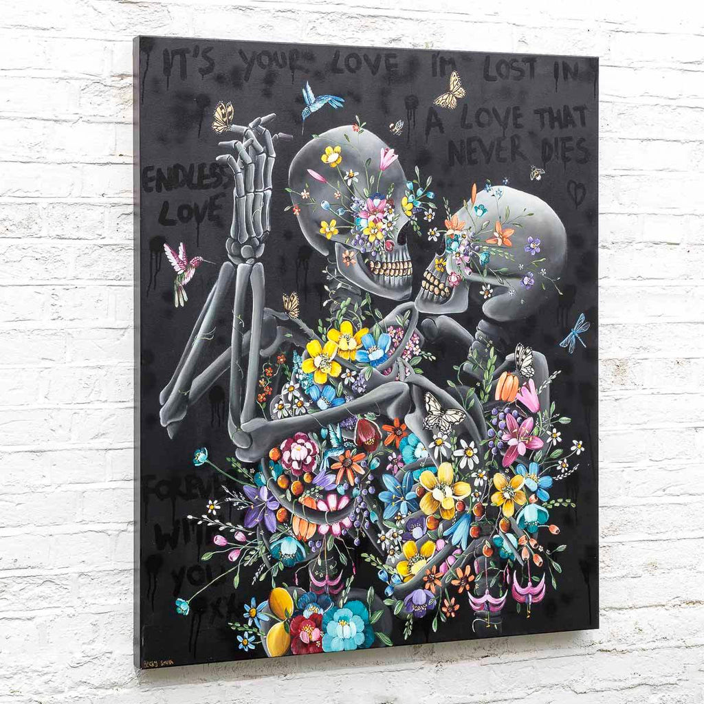 It's Your Love I'm Lost In - Original - SOLD by artist Becky Smith - Wyecliffe Galleries