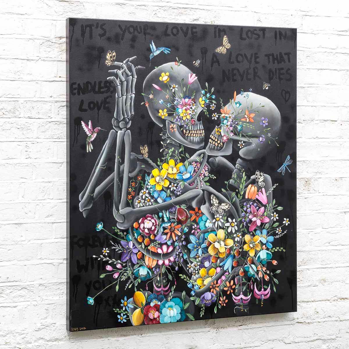 It's Your Love I'm Lost In - Original - SOLD by artist Becky Smith - Wyecliffe Galleries