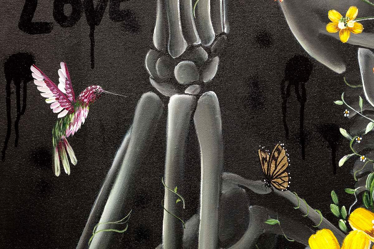 It's Your Love I'm Lost In - Original - SOLD by artist Becky Smith - Wyecliffe Galleries