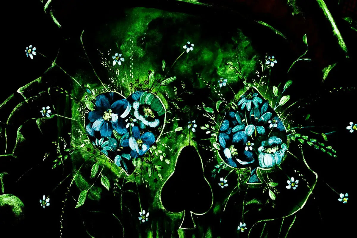 Joker - Red Suits - Original - SOLD by artist Becky Smith - Wyecliffe Galleries