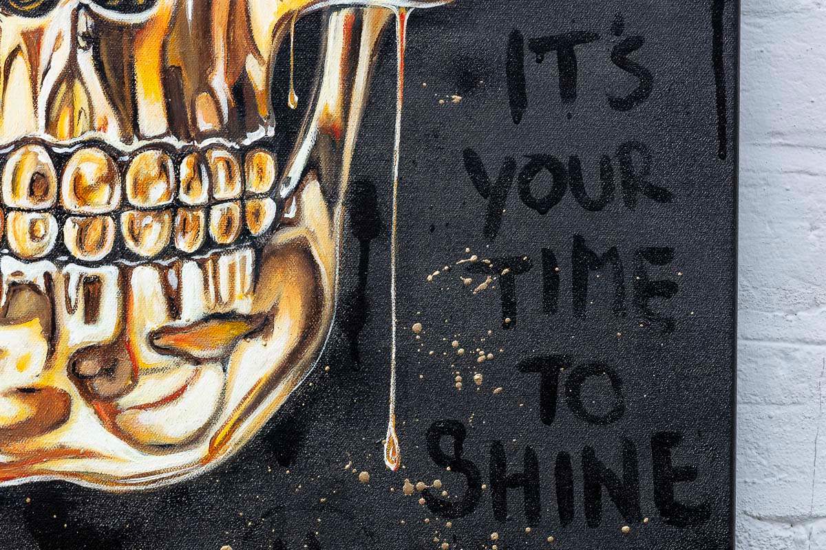 Keep Shining - Original - SOLD by artist Becky Smith - Wyecliffe Galleries