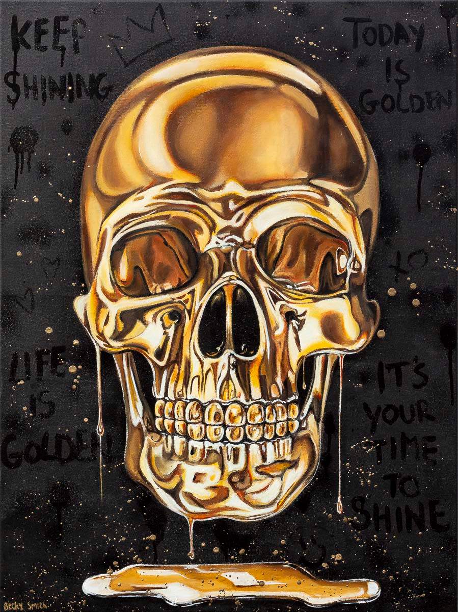 Keep Shining - Original - SOLD by artist Becky Smith - Wyecliffe Galleries