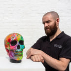 Keep Smiling - Original - SOLD by artist Becky Smith - Wyecliffe Galleries