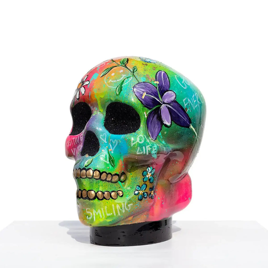 Keep Smiling - Original - SOLD by artist Becky Smith - Wyecliffe Galleries