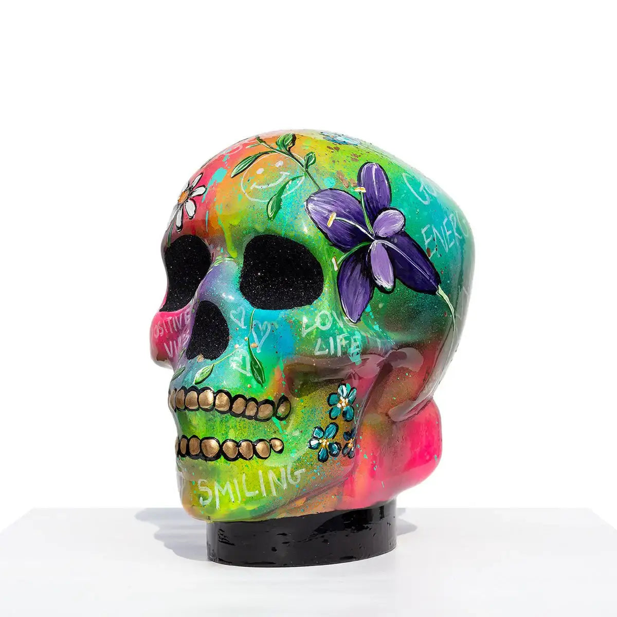 Keep Smiling - Original - SOLD by artist Becky Smith - Wyecliffe Galleries