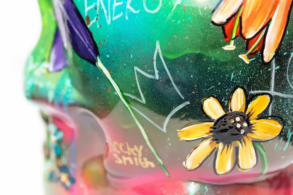 Keep Smiling - Original - SOLD by artist Becky Smith - Wyecliffe Galleries