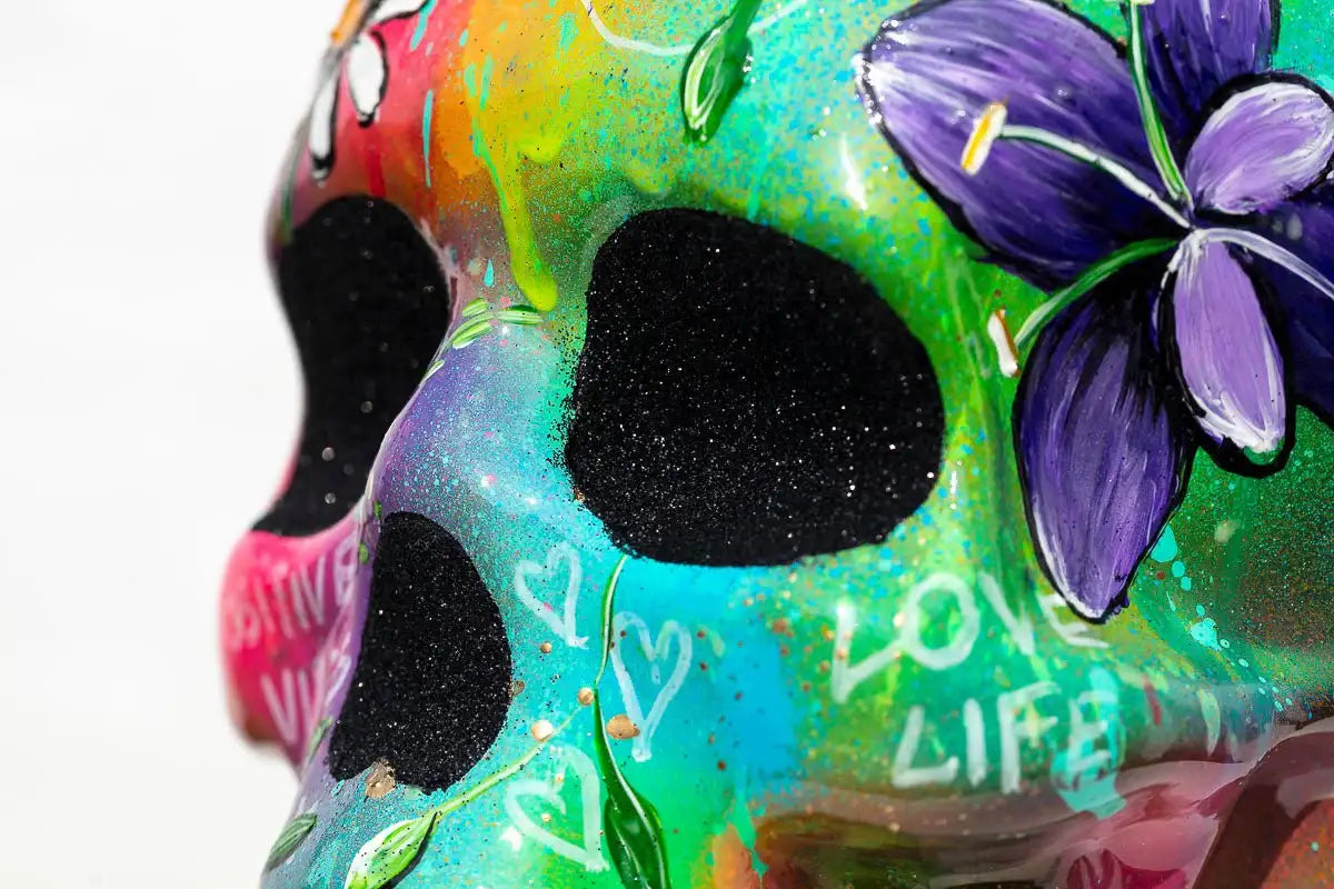 Keep Smiling - Original - SOLD by artist Becky Smith - Wyecliffe Galleries