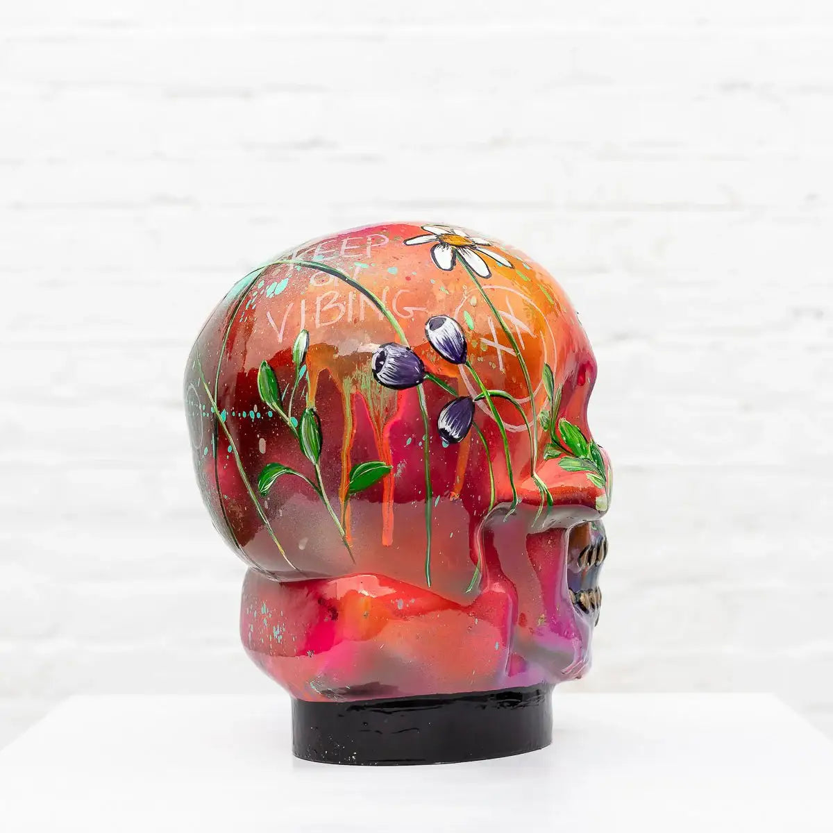 Keep Smiling - Original - SOLD by artist Becky Smith - Wyecliffe Galleries