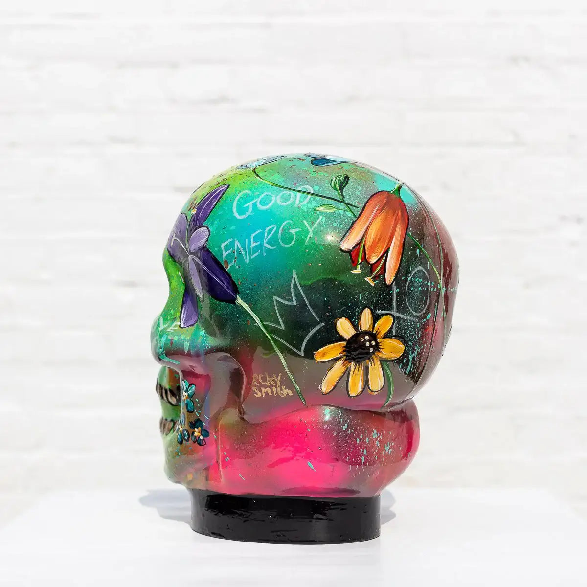 Keep Smiling - Original - SOLD by artist Becky Smith - Wyecliffe Galleries