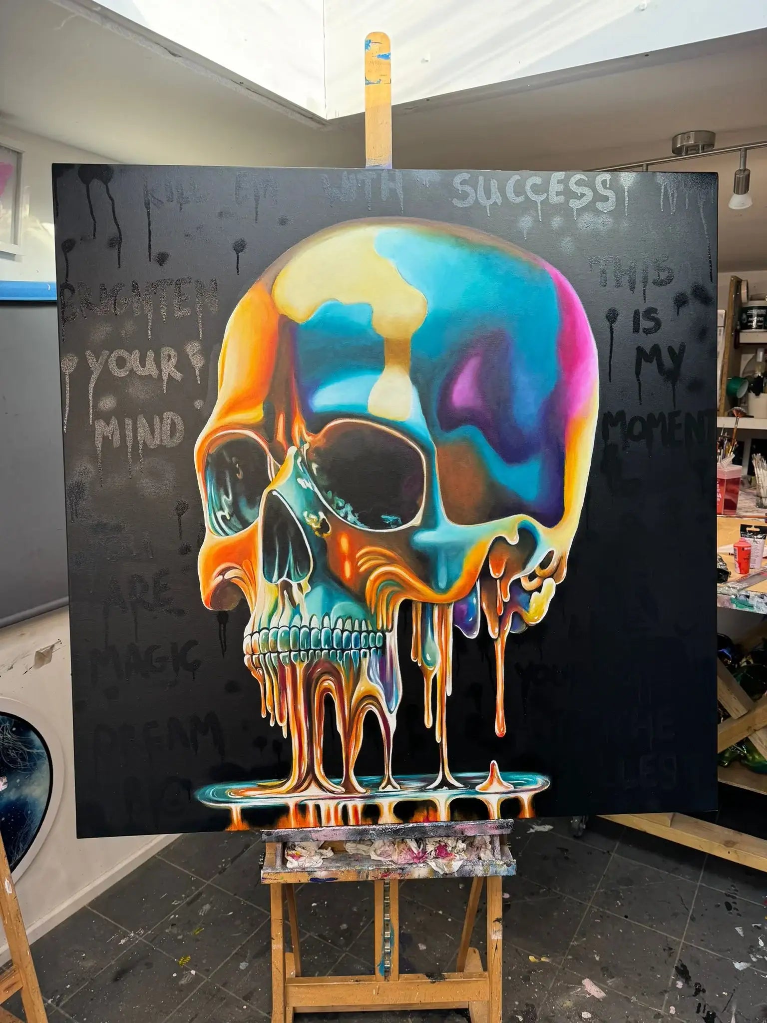 Kill Them With Success - Original - SOLD by artist Becky Smith - Wyecliffe Galleries