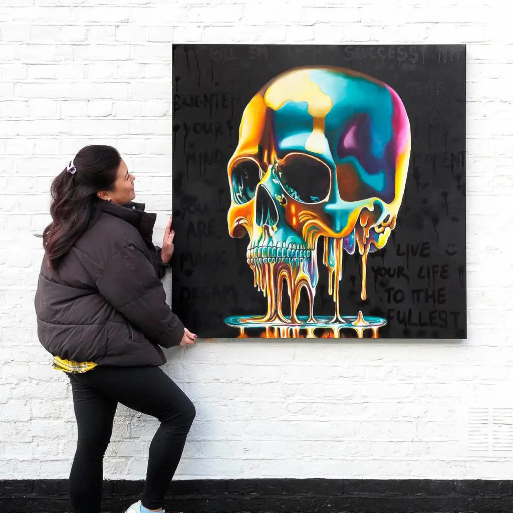 Kill Them With Success - Original - SOLD by artist Becky Smith - Wyecliffe Galleries