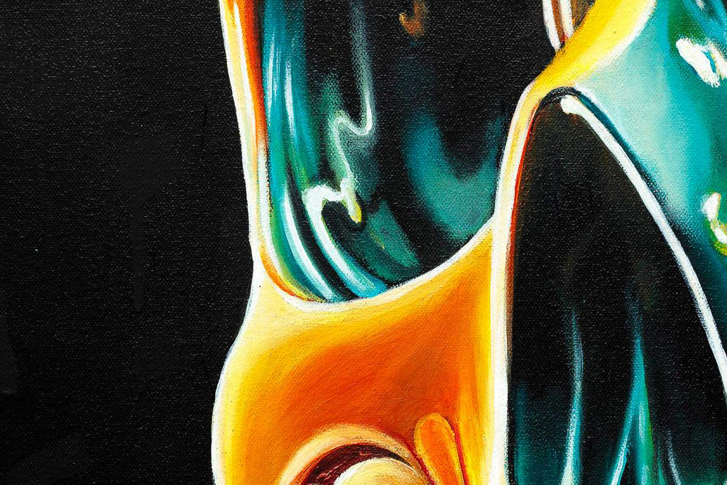 Kill Them With Success - Original - SOLD by artist Becky Smith - Wyecliffe Galleries