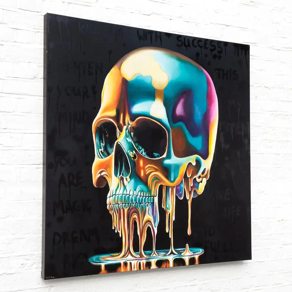 Kill Them With Success - Original - SOLD by artist Becky Smith - Wyecliffe Galleries