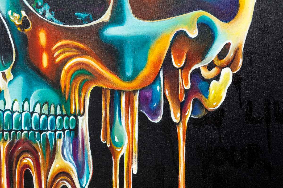 Kill Them With Success - Original - SOLD by artist Becky Smith - Wyecliffe Galleries