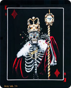 King Of Diamonds - Acrylic Edition - SOLD by artist Becky Smith - Wyecliffe Galleries