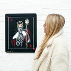 King Of Diamonds - Acrylic Edition - SOLD by artist Becky Smith - Wyecliffe Galleries