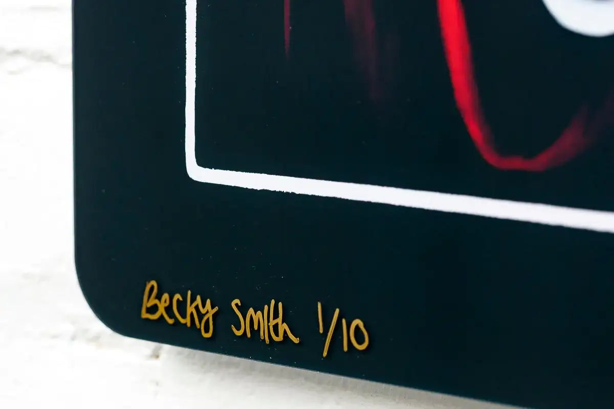 King Of Diamonds - Acrylic Edition - SOLD by artist Becky Smith - Wyecliffe Galleries