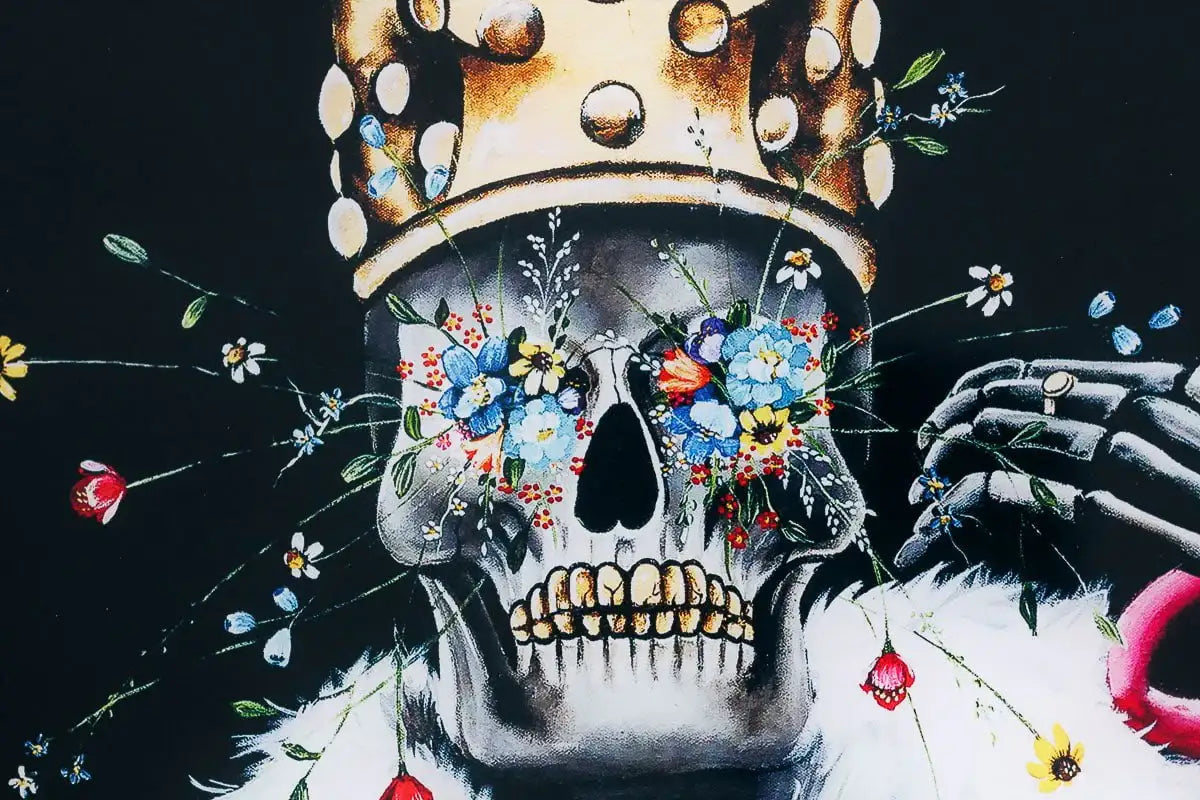 King Of Diamonds - Acrylic Edition - SOLD by artist Becky Smith - Wyecliffe Galleries