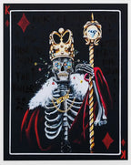 King Of Diamonds - Artist Proof by artist Becky Smith - Wyecliffe Galleries
