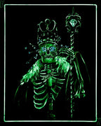 King Of Diamonds - Original - SOLD by artist Becky Smith - Wyecliffe Galleries