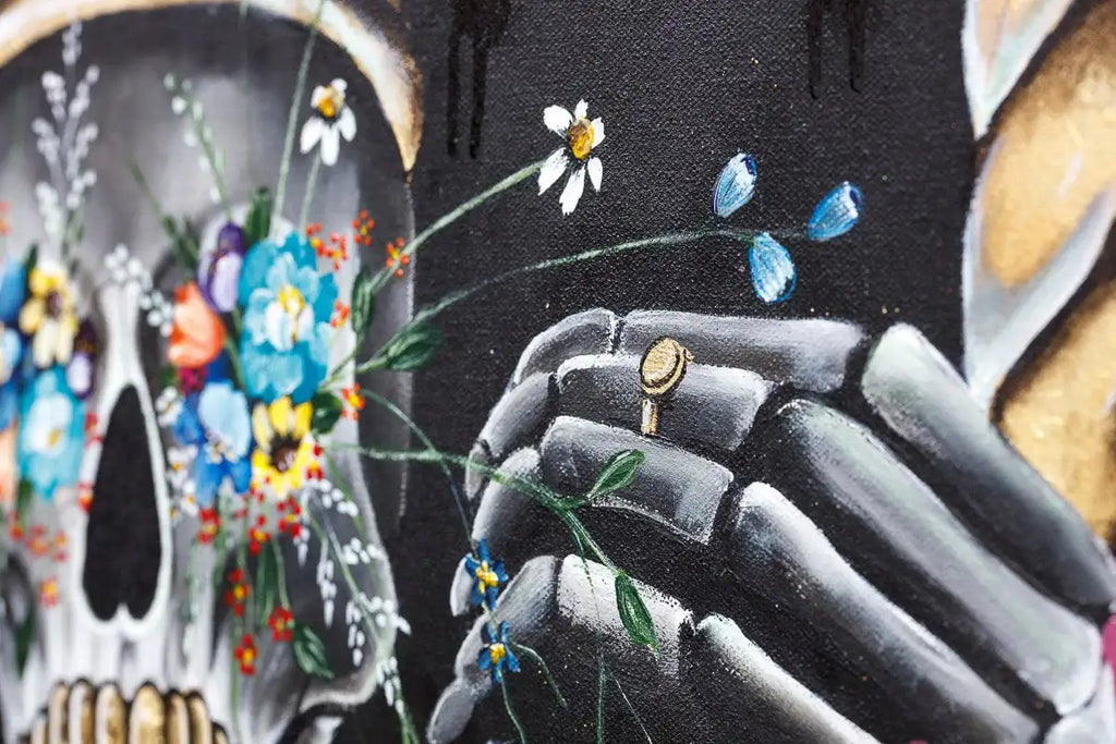 King Of Diamonds - Original - SOLD by artist Becky Smith - Wyecliffe Galleries