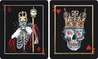 King of Diamonds & Queen of Hearts - Set of Two - Acrylic Edition - SOLD by artist Becky Smith - Wyecliffe Galleries