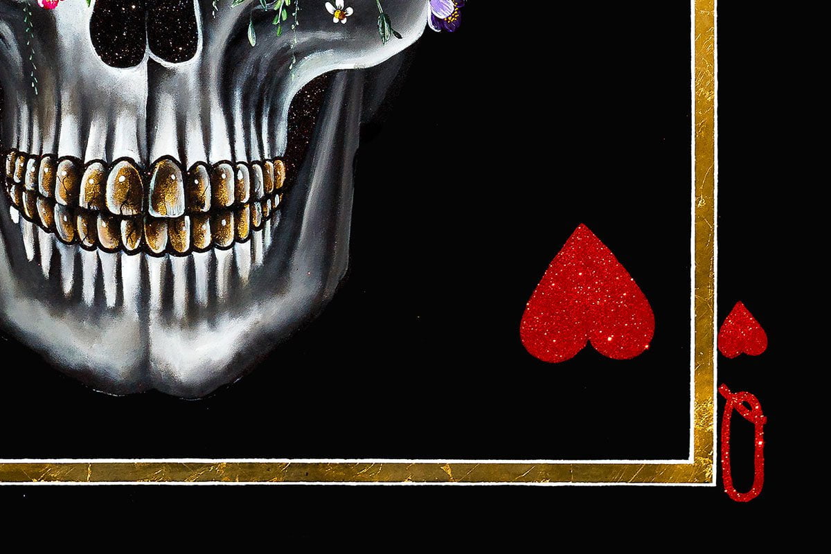 King of Diamonds &amp; Queen of Hearts - Set of Two - Acrylic Edition Becky Smith