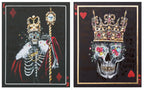 King of Diamonds & Queen of Hearts - Set of Two - Artist Proof by artist Becky Smith - Wyecliffe Galleries