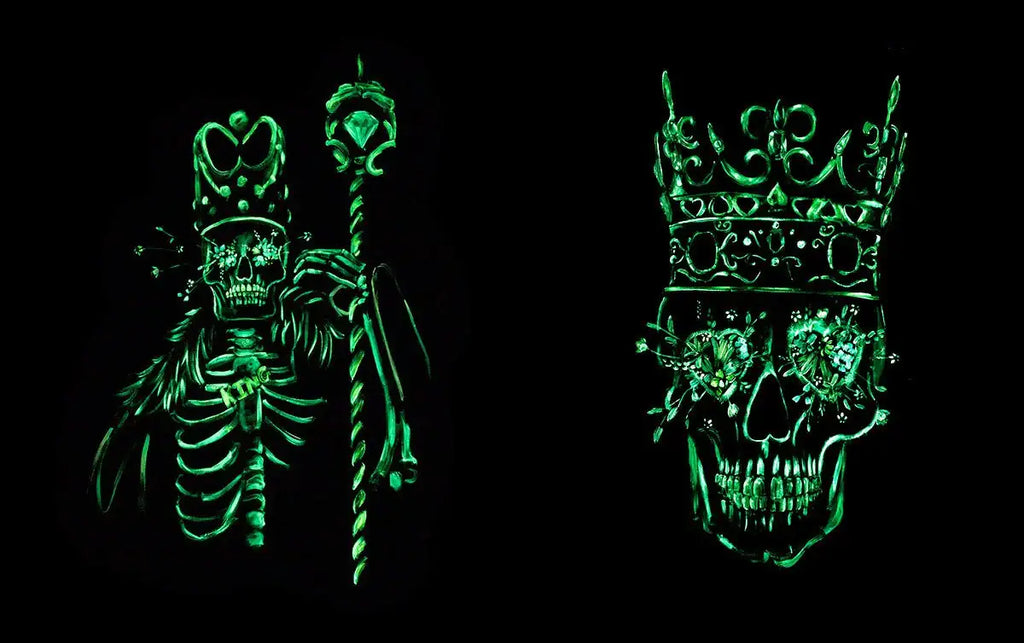 King of Diamonds & Queen of Hearts - Set of Two - Artist Proof by artist Becky Smith - Wyecliffe Galleries