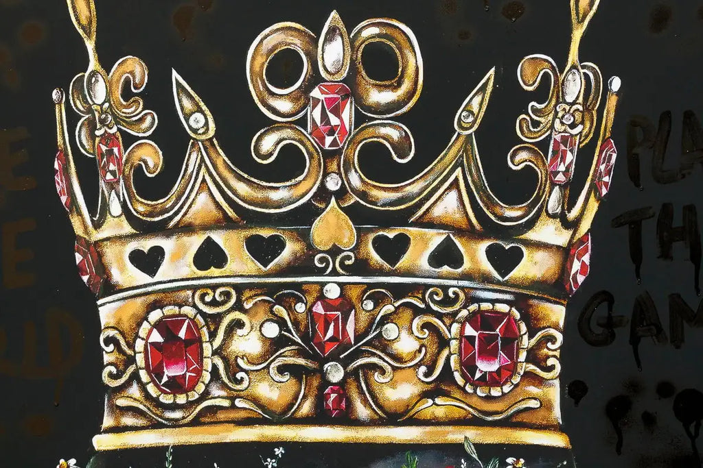 King of Diamonds & Queen of Hearts - Set of Two - Artist Proof by artist Becky Smith - Wyecliffe Galleries