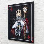 King Of Diamonds - XL Deluxe Edition by artist Becky Smith - Wyecliffe Galleries