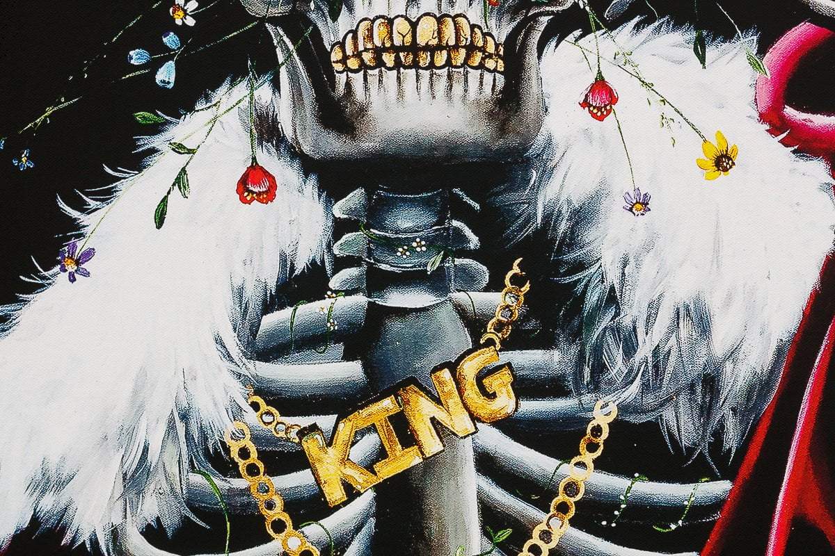 King Of Diamonds - XL Deluxe Edition by artist Becky Smith - Wyecliffe Galleries
