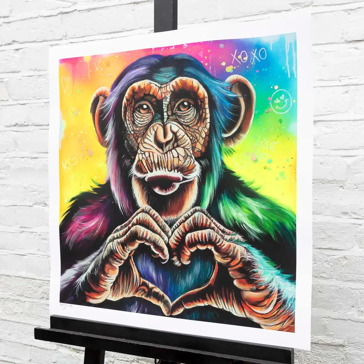 Kiss Kiss - Artist Proof by artist Becky Smith - Wyecliffe Galleries