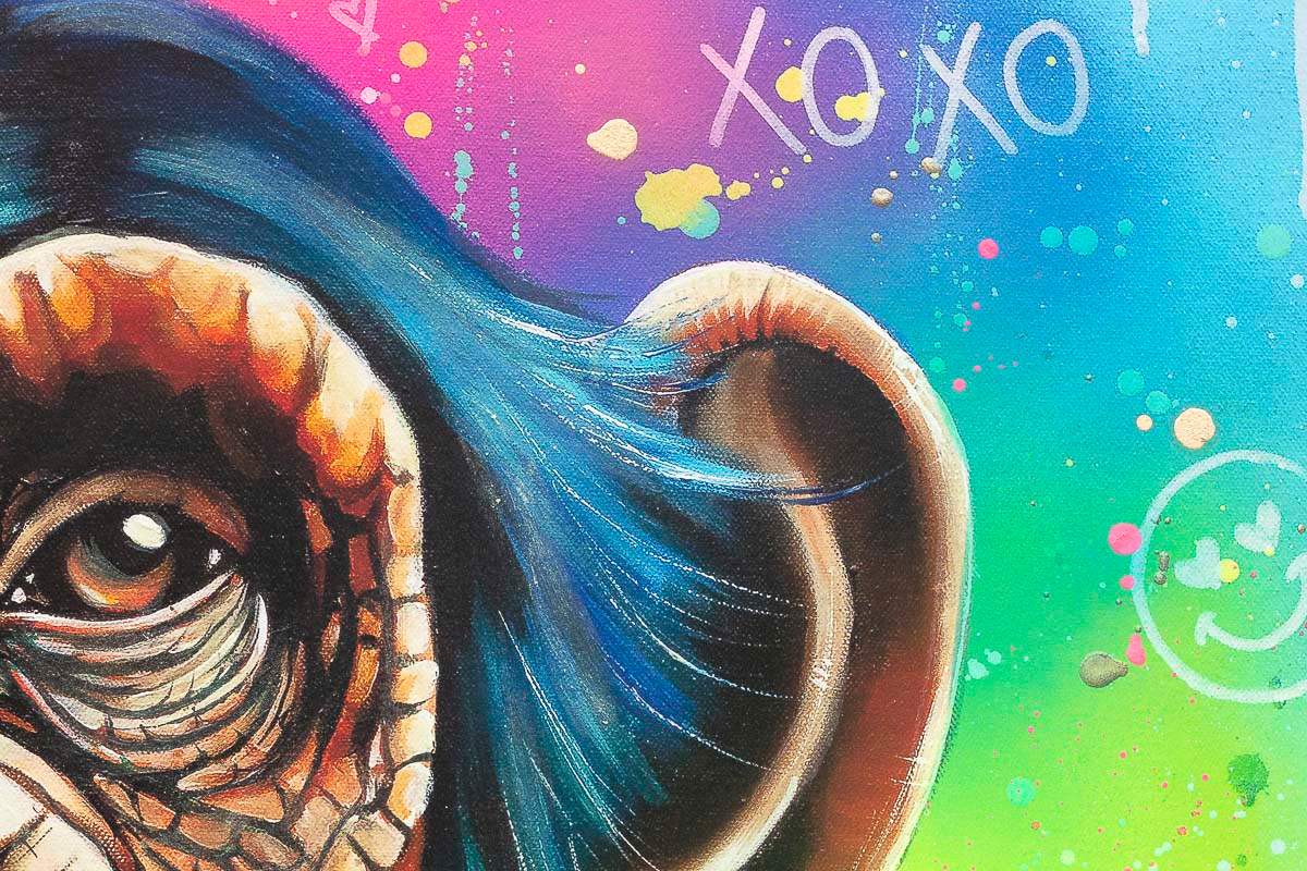 Kiss Kiss - Artist Proof by artist Becky Smith - Wyecliffe Galleries