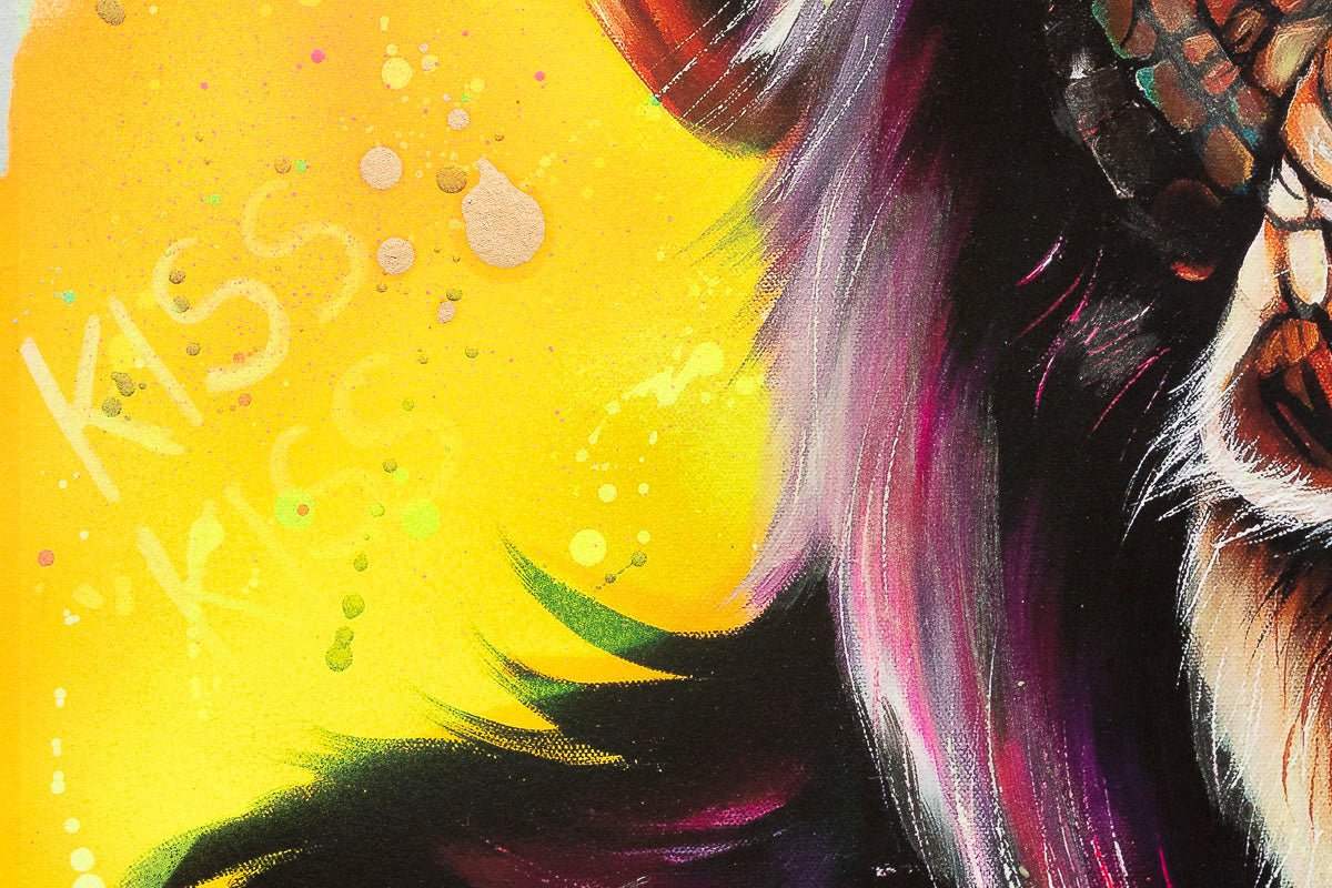 Kiss Kiss - Artist Proof by artist Becky Smith - Wyecliffe Galleries