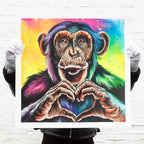 Kiss Kiss - Artist Proof by artist Becky Smith - Wyecliffe Galleries