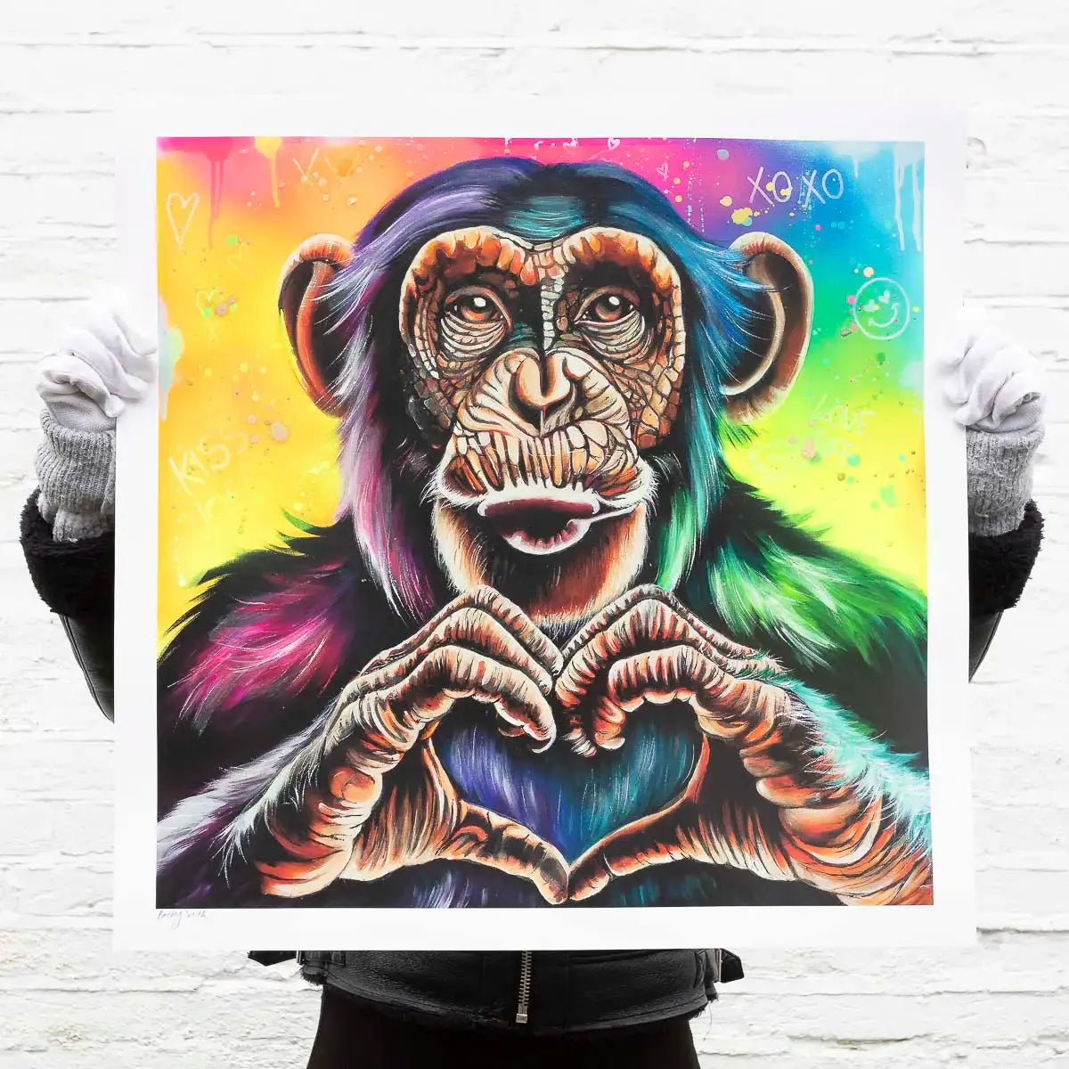 Kiss Kiss - Artist Proof by artist Becky Smith - Wyecliffe Galleries