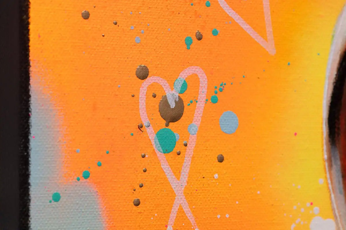 Kiss Kiss - Original by artist Becky Smith - Wyecliffe Galleries