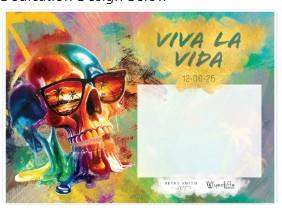 La Vida Loca Dedication 2025 by artist Becky Smith - Wyecliffe Galleries
