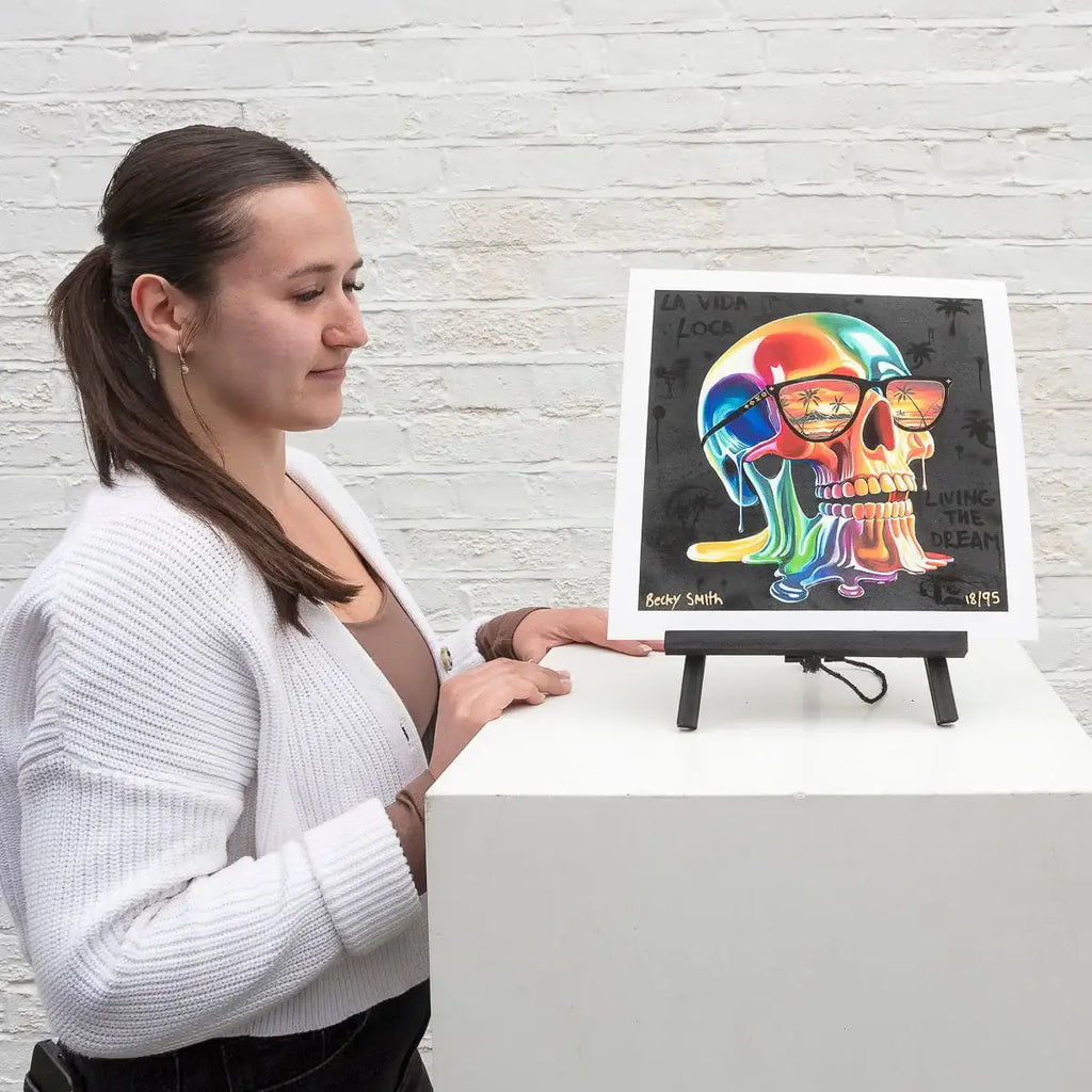 La Vida Loca - MINI Edition by artist Becky Smith - Wyecliffe Galleries