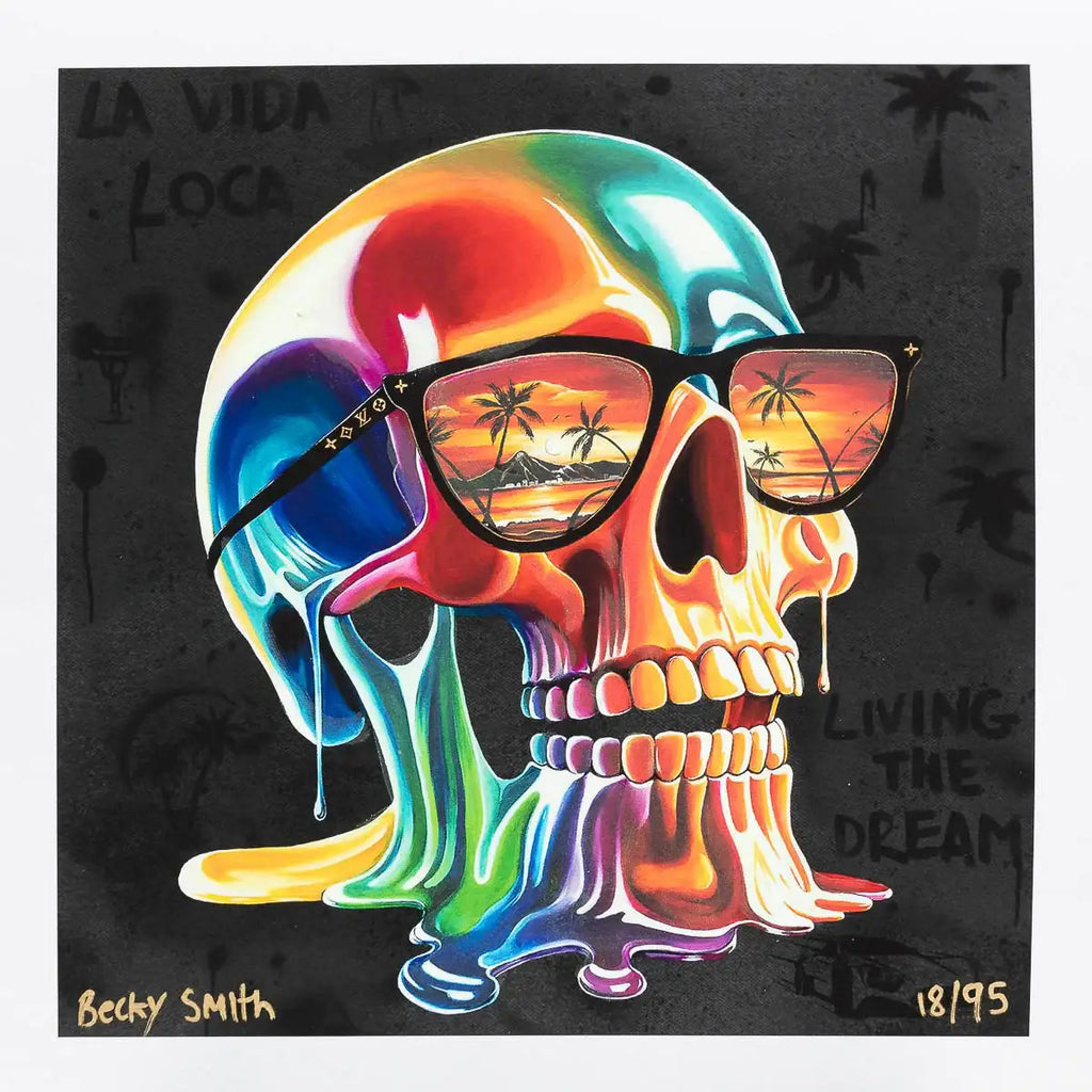 La Vida Loca - MINI Edition by artist Becky Smith - Wyecliffe Galleries