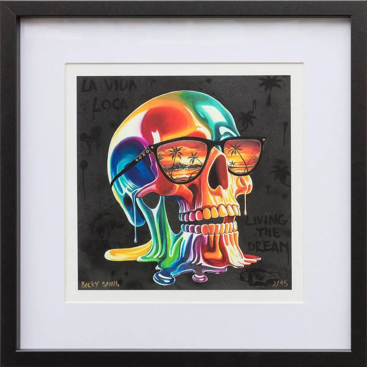 La Vida Loca - MINI Edition by artist Becky Smith - Wyecliffe Galleries