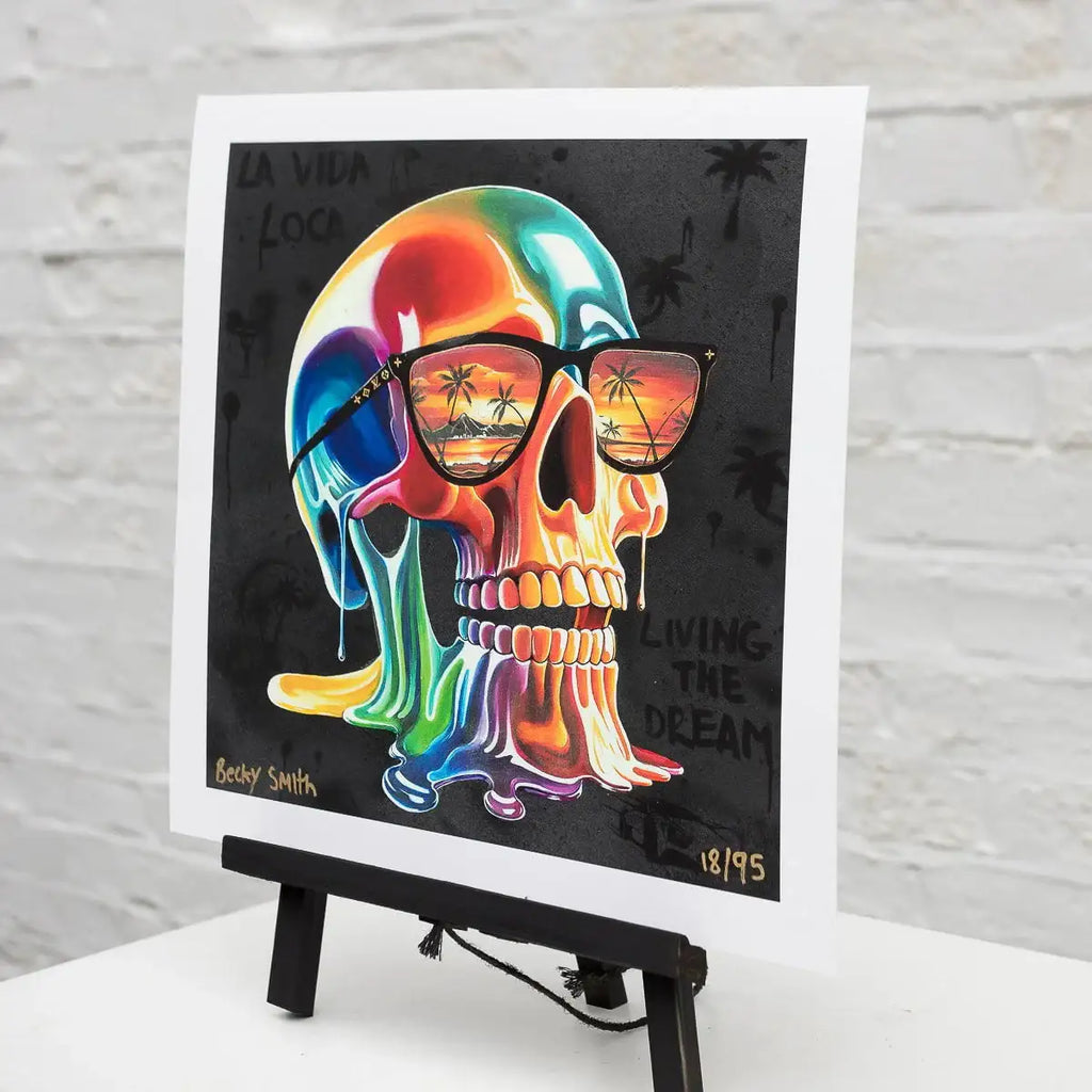 La Vida Loca - MINI Edition by artist Becky Smith - Wyecliffe Galleries