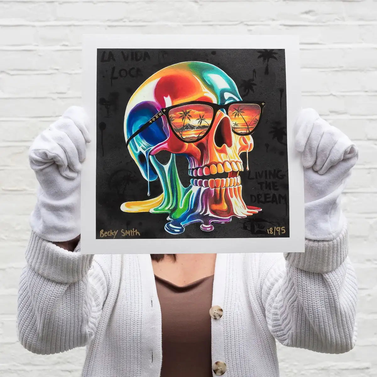 La Vida Loca - MINI Edition by artist Becky Smith - Wyecliffe Galleries