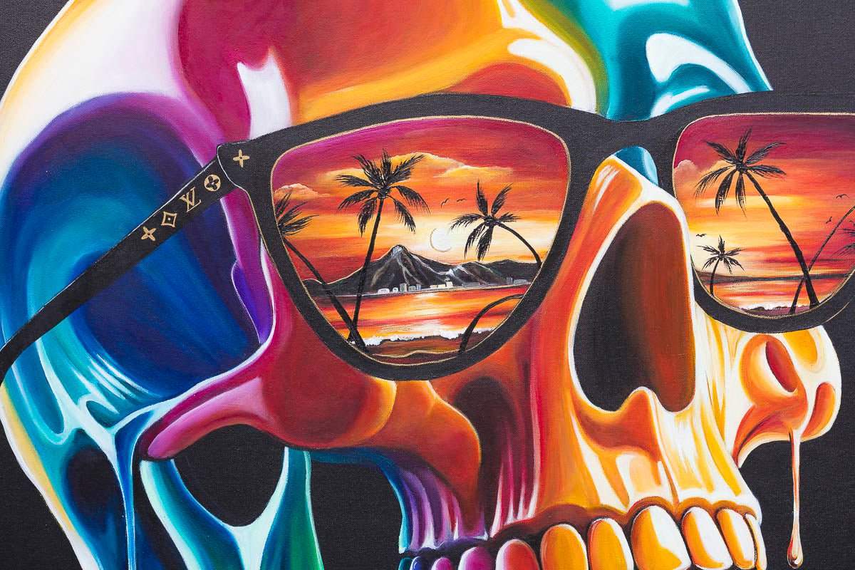 La Vida Loca - Original - SOLD by artist Becky Smith - Wyecliffe Galleries