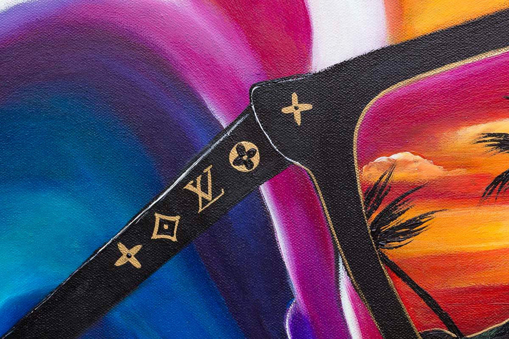 La Vida Loca - Original - SOLD by artist Becky Smith - Wyecliffe Galleries