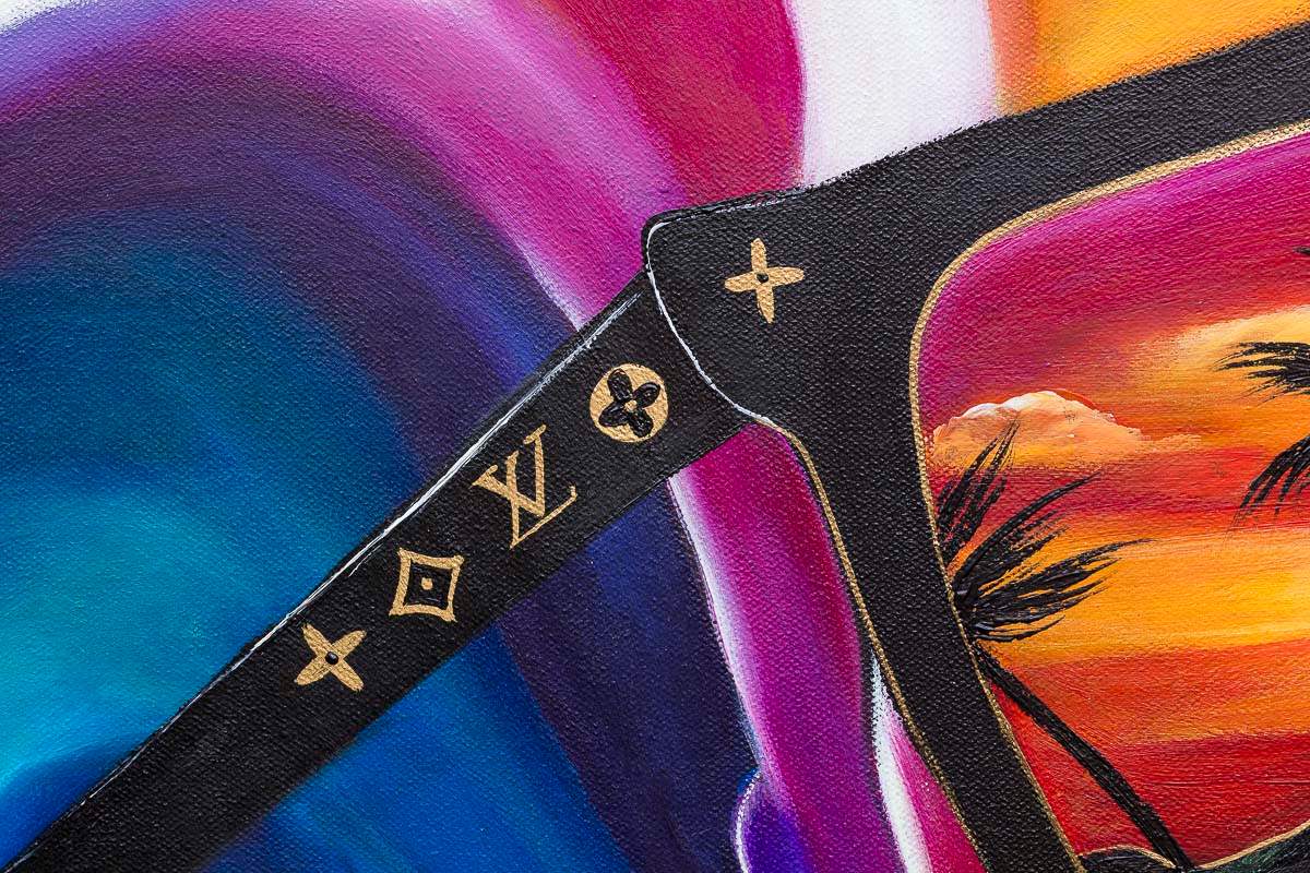 La Vida Loca - Original - SOLD by artist Becky Smith - Wyecliffe Galleries