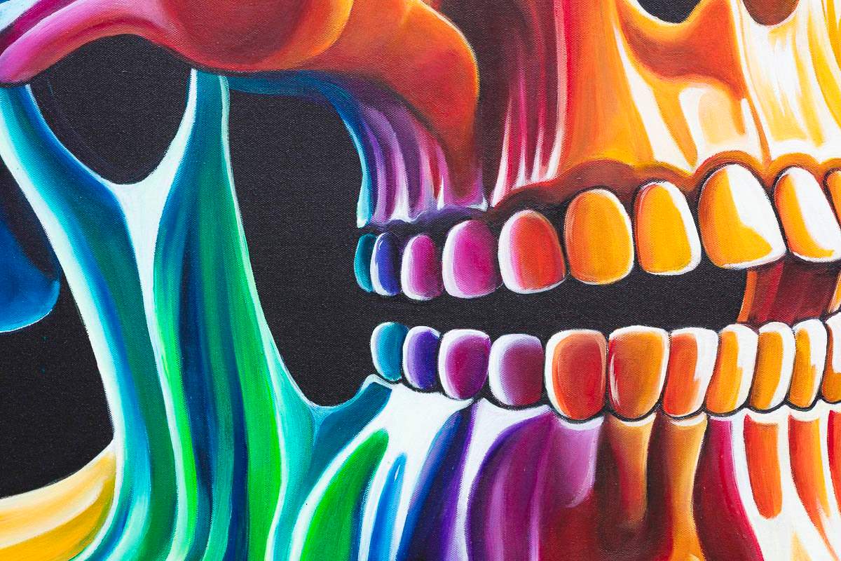 La Vida Loca - Original - SOLD by artist Becky Smith - Wyecliffe Galleries